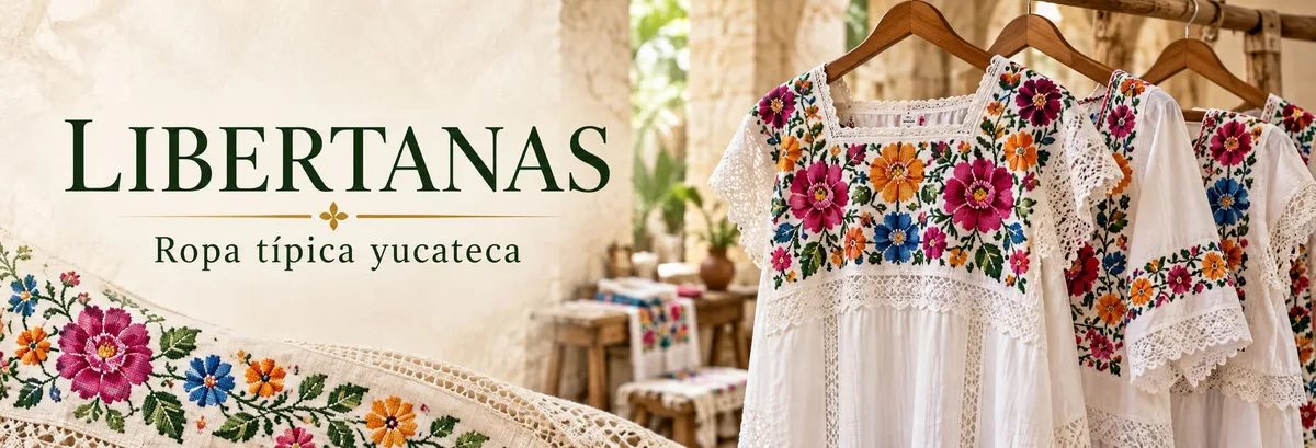 Presentación de Libertanas, ropa típica yucateca