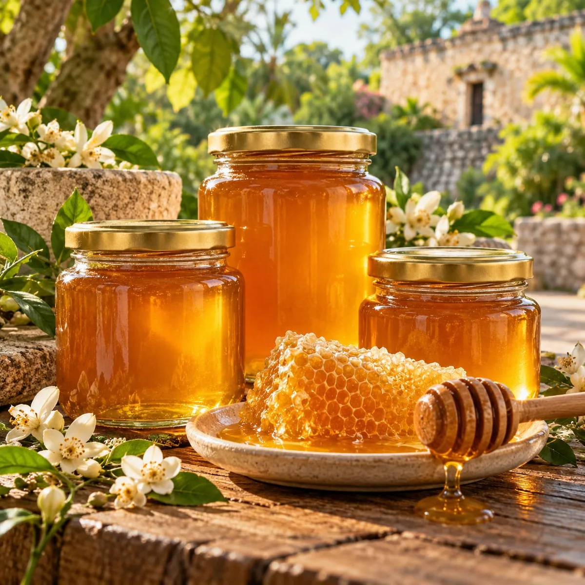 Miel y productos de la colmena